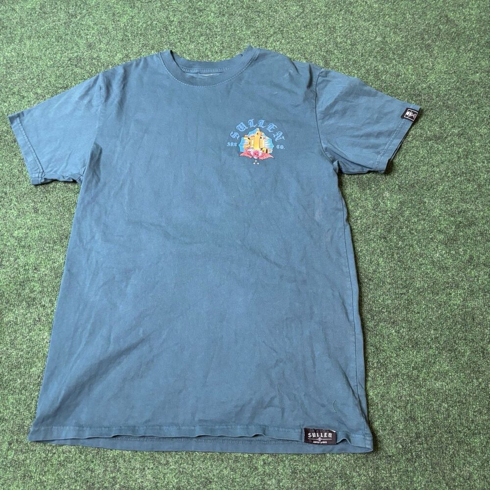 Sullen Art Collective Tee Shirt Small Blue Tattoo Graphic Protect What You Love
